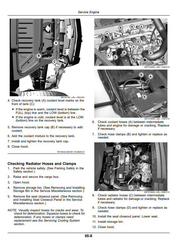 JOHN DEERE XUV590M AND XUV590M S4 GATOR™ UTILITY VEHICLES OPERATOR MANUAL OMUC42289