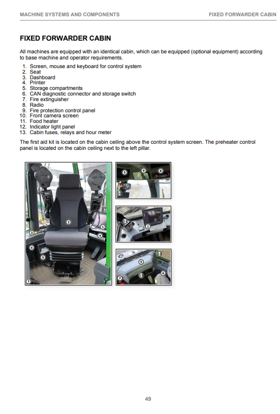 JOHN DEERE 1910G FINAL TIER 4 FIXED CABIN OPERATOR MANUAL F709024