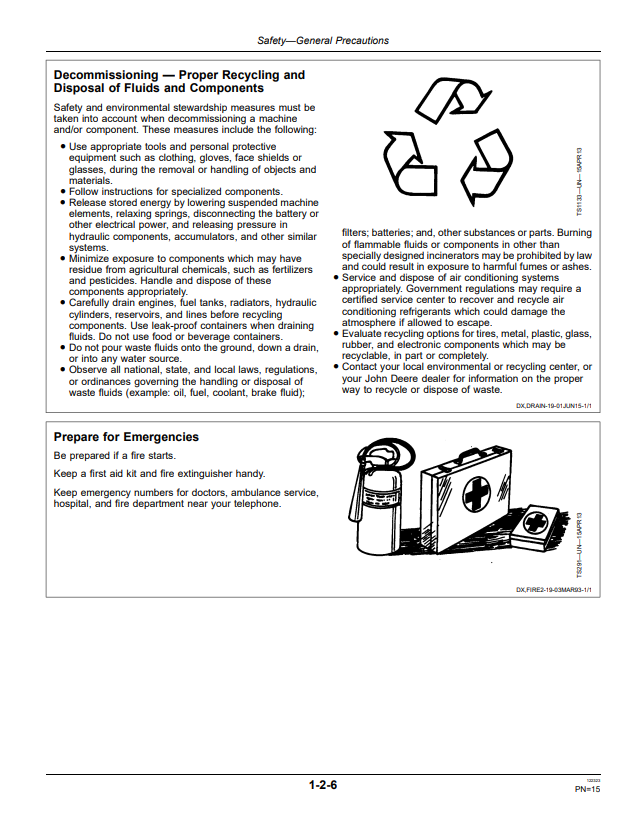 JOHN DEERE 75D EXCAVATOR OPERATOR MANUAL OMT239667