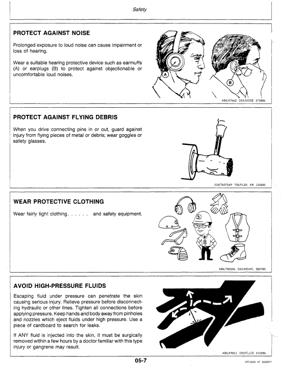JOHN DEERE 690C EXCAVATOR OPERATOR MANUAL OMT114467
