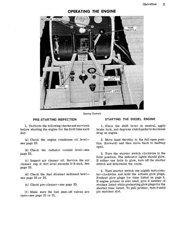 JOHN DEERE 1010 CRAWLER TRACTOR OPERATOR MANUAL OMT18525