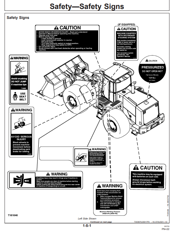 HITACHI LX100 LOADER OPERATOR MANUAL OMT196105