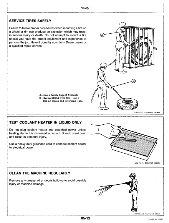 JOHN DEERE 310C BACKHOE LOADER OPERATOR MANUAL OMT83190