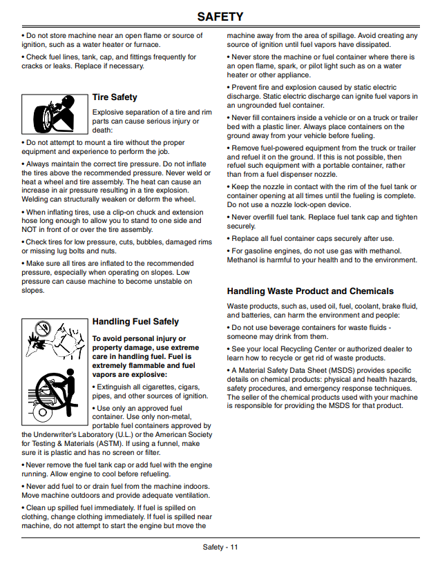 JOHN DEERE Z510A AND Z520A Z-TRAK™ ESTATE SERIES OPERATOR MANUAL OMTCU26007