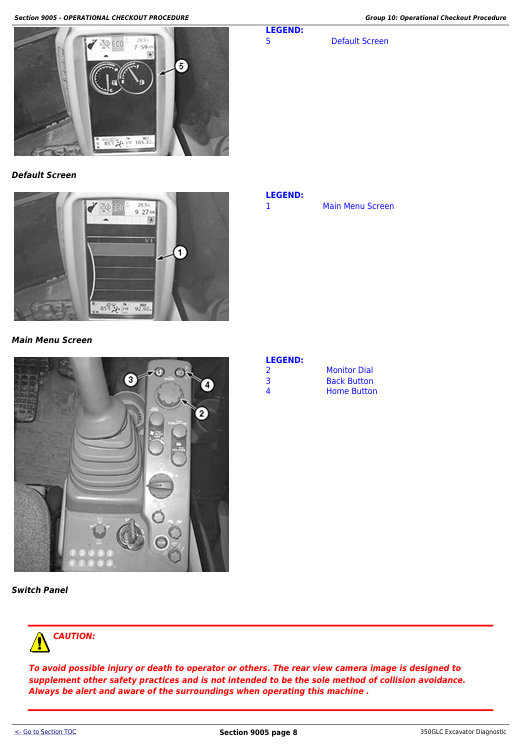 JOHN DEERE 350GLC EXCAVATOR DIAGNOSTIC OPERATION AND TEST MANUAL TM12173