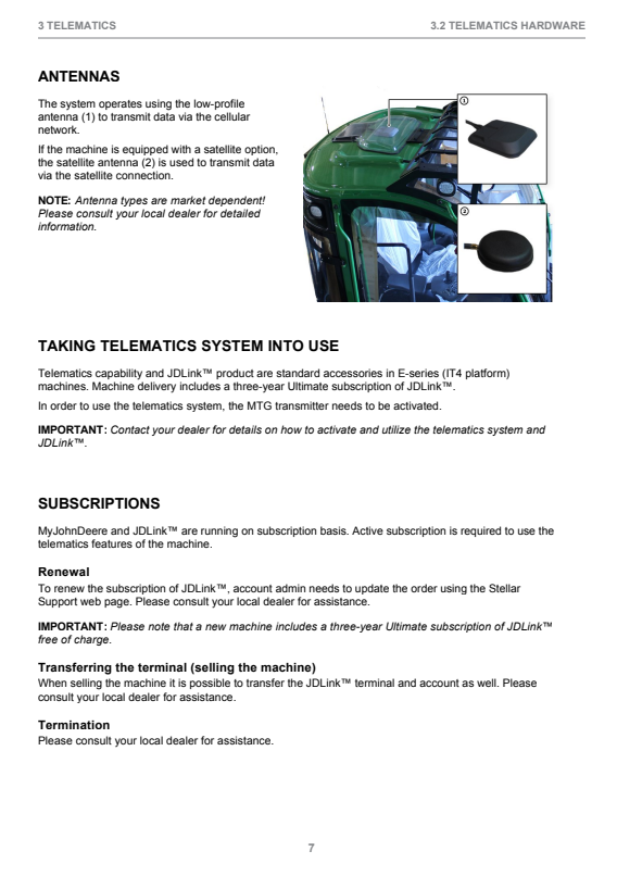 JOHN DEERE 1010B FORWARDER OPERATOR MANUAL F677242