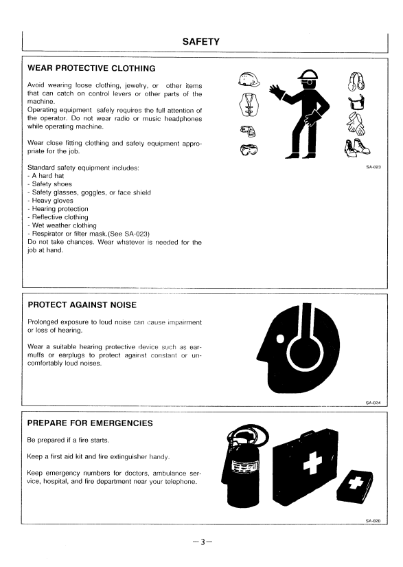 HITACHI EX100-3, EX100M-3, EX120-3 EXCAVATOR OPERATOR MANUAL EM12S13