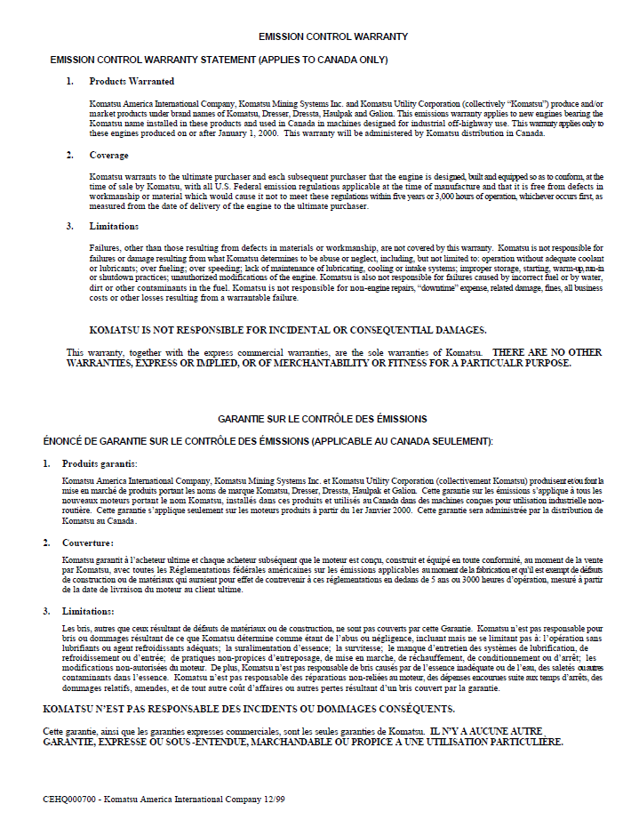 830E Dump Truck Service Manual CEBM006301 PDF
