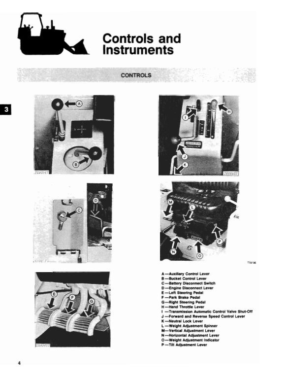 JOHN DEERE 755A CRAWLER LOADER OPERATOR MANUAL OMT75341