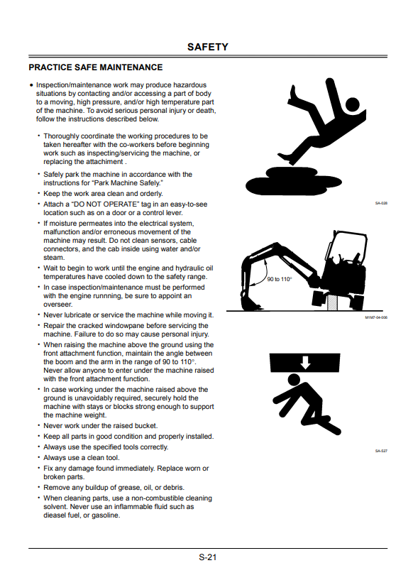 HITACHI ZAXIS 60USB-3 HYDRAULIC EXCAVATOR OPERATOR MANUAL EM1N1NA12