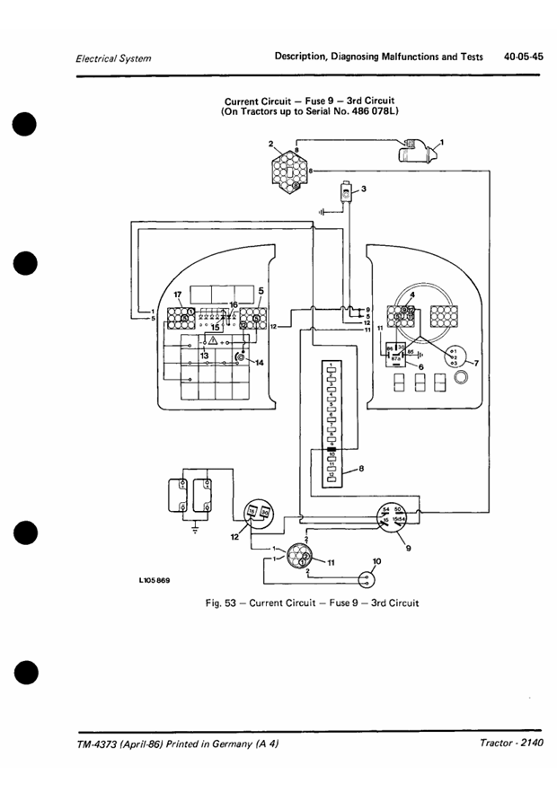 JOHN DEERE 2140 TRACTOR TECHNICAL MANUAL TM4373