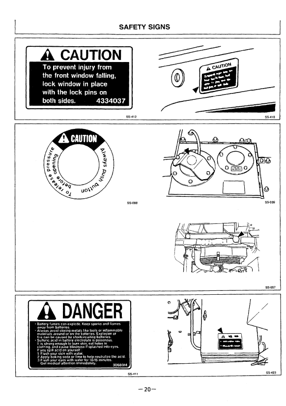 HITACHI EX100-3, EX100M-3 EXCAVATOR OPERATOR MANUAL EM12SNA13