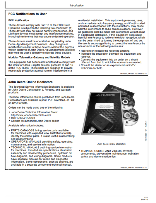 JOHN DEERE 670GLC EXCAVATOR OPERATOR MANUAL OMT293264