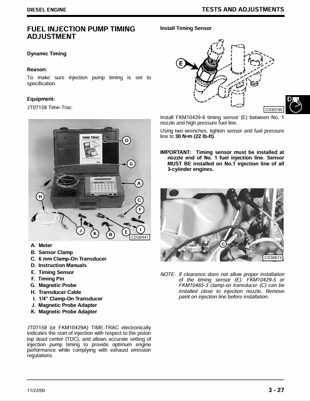 JOHN DEERE 240 AND 250 SKID STEER TECHNICAL MANUAL TM1747