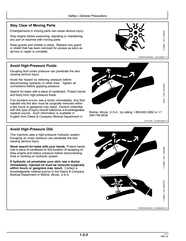 JOHN DEERE 180CW AND 210CW WHEELED EXCAVATOR OPERATOR MANUAL OMT213055