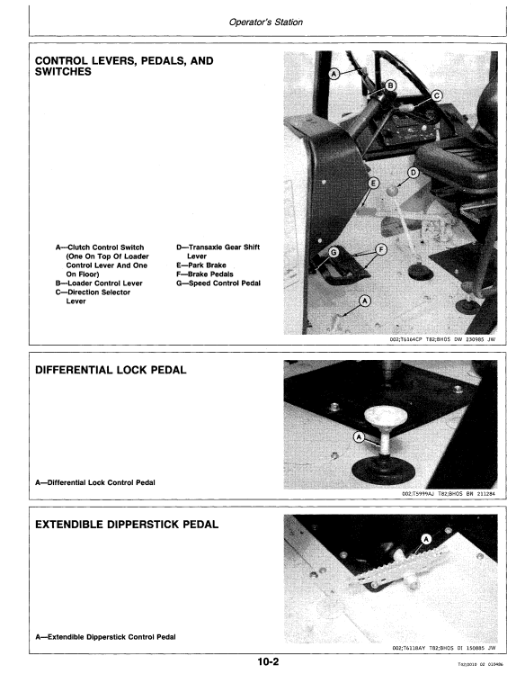 JOHN DEERE 310C BACKHOE LOADER OPERATOR MANUAL OMT83190