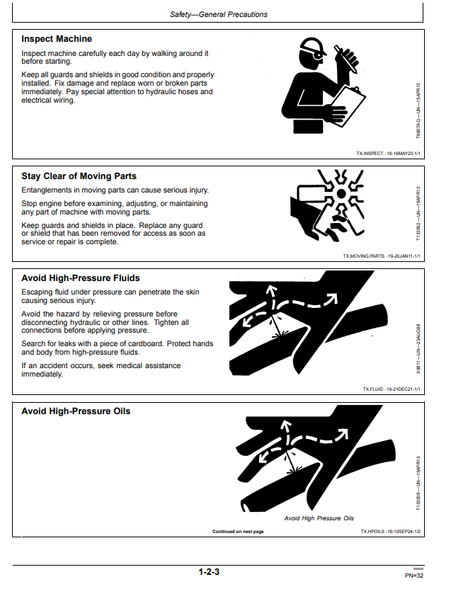 JOHN DEERE 130G EXCAVATOR OPERATOR MANUAL OMT306199