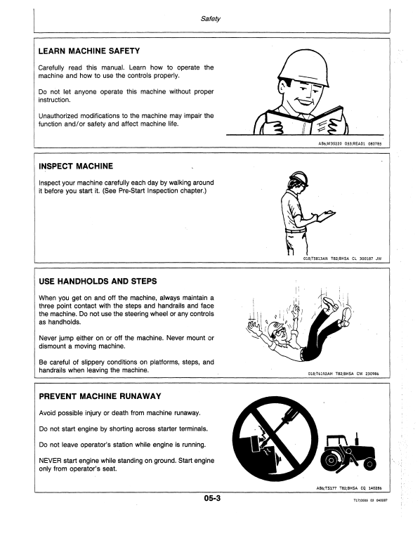 JOHN DEERE 70 EXCAVATOR OPERATOR MANUAL OMT114472