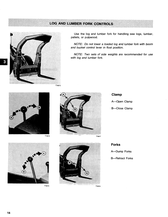 JOHN DEERE 544C LOADER OPERATOR MANUAL OMT76620