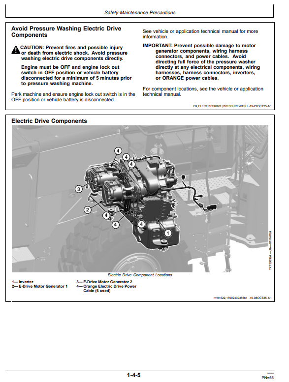 JOHN DEERE 844 X AND 904 X 4WD LOADER OPERATOR MANUAL OMT500891X019