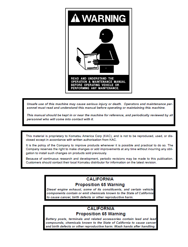 930E-2 Komatsu Mining Dump Truck Repair Manual CEBD014001