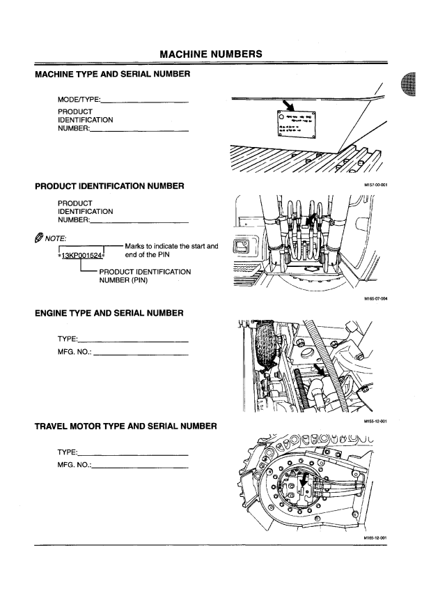 HITACHI EX150LC-5 EXCAVATOR OPERATOR MANUAL EM13K21