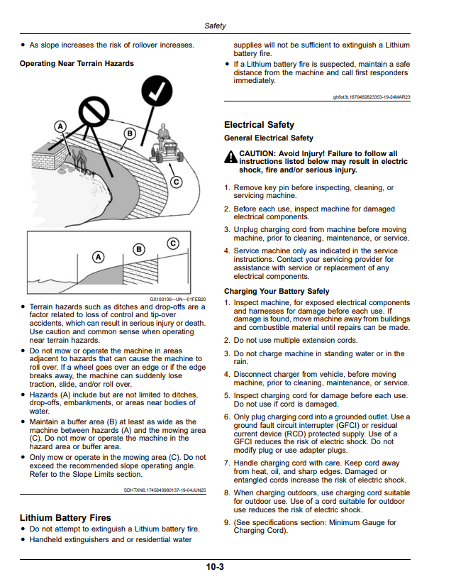 JOHN DEERE Z370RS RESIDENTIAL ZTRAK 42A DECK ZERO TURN MOWER OPERATOR MANUAL OMUC45088