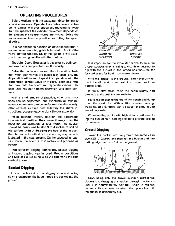 JOHN DEERE JD690-A EXCAVATOR OPERATOR MANUAL OMT114475