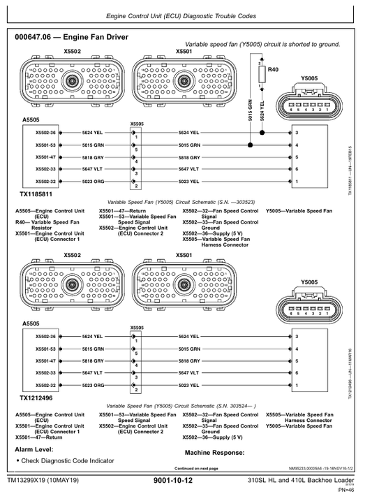 JOHN DEERE 410L BACKHOE LOADER OPERATION AND TEST TECHNICAL MANUAL TM13299X19