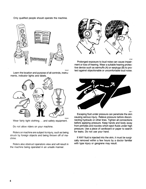 JOHN DEERE 990 EXCAVATOR OPERATOR MANUAL OMT114471