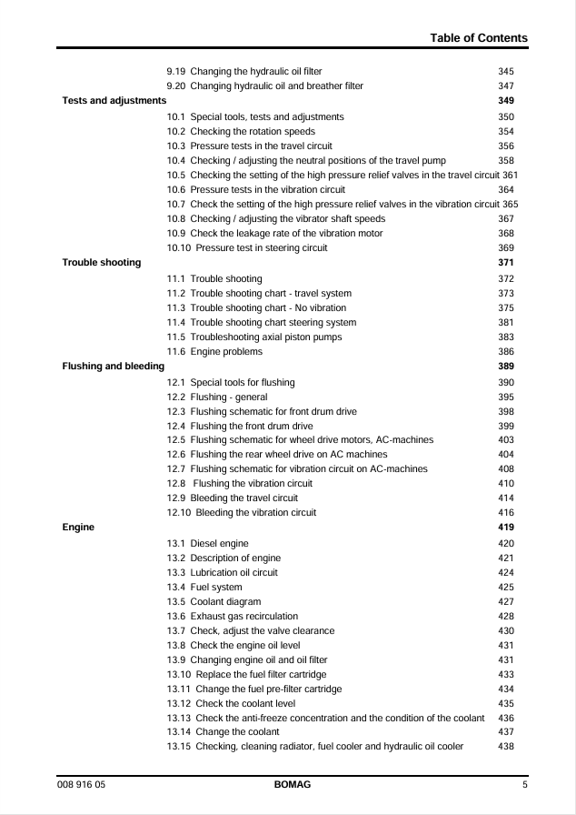 BOMAG BW161 AC-4 Service Manual | 00891605 | 02.2012 PDF