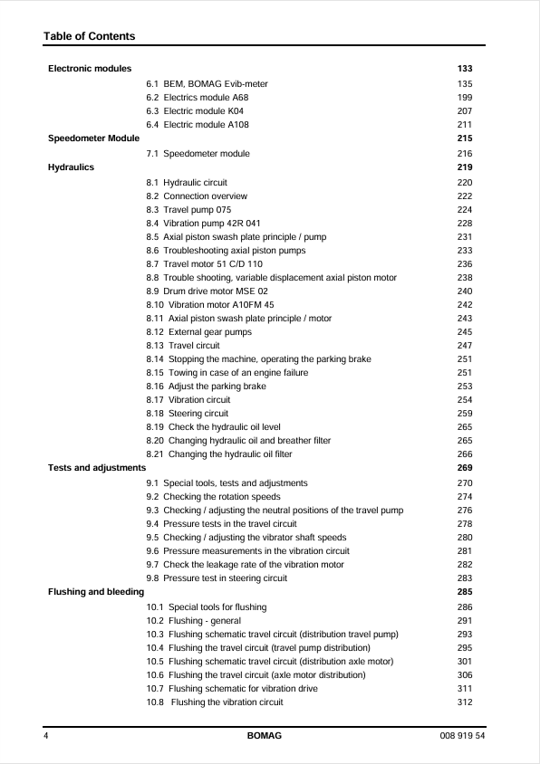 BOMAG BW211 DE-40 Service Training Manual PDF 00891954