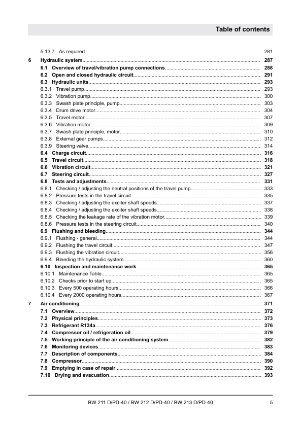 BOMAG BW212 DPD-40 Workshop Service Manual PDF 2016