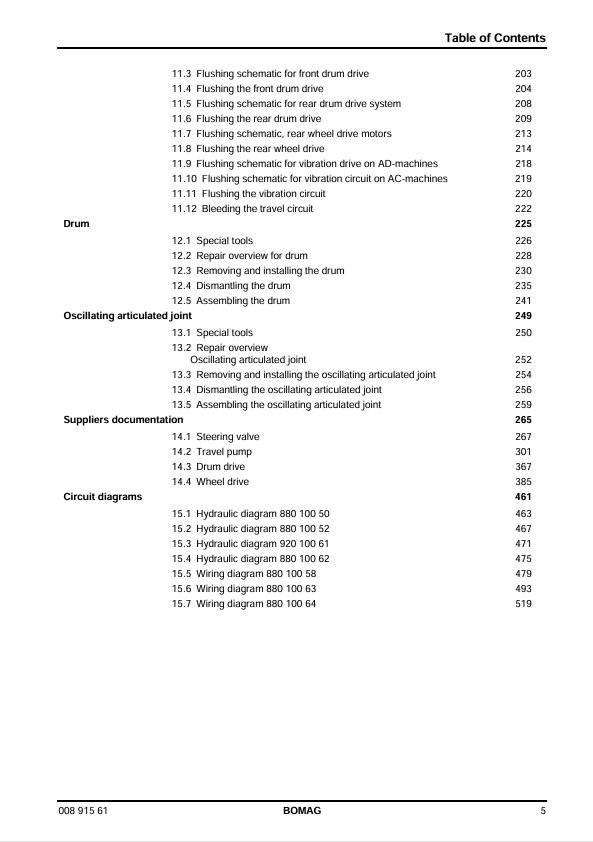 BOMAG BW 120 AC-4 Service Manual 00891561 PDF