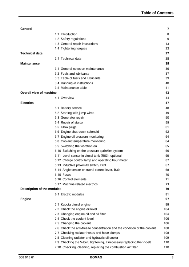 BOMAG BW 120 AD-4 Service Manual 00891561 12.2012 PDF