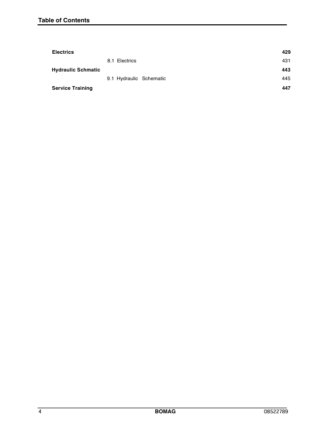 BOMAG BW 145 DH-3 PDH-3 Repair & Service Manual 0852789 PDF