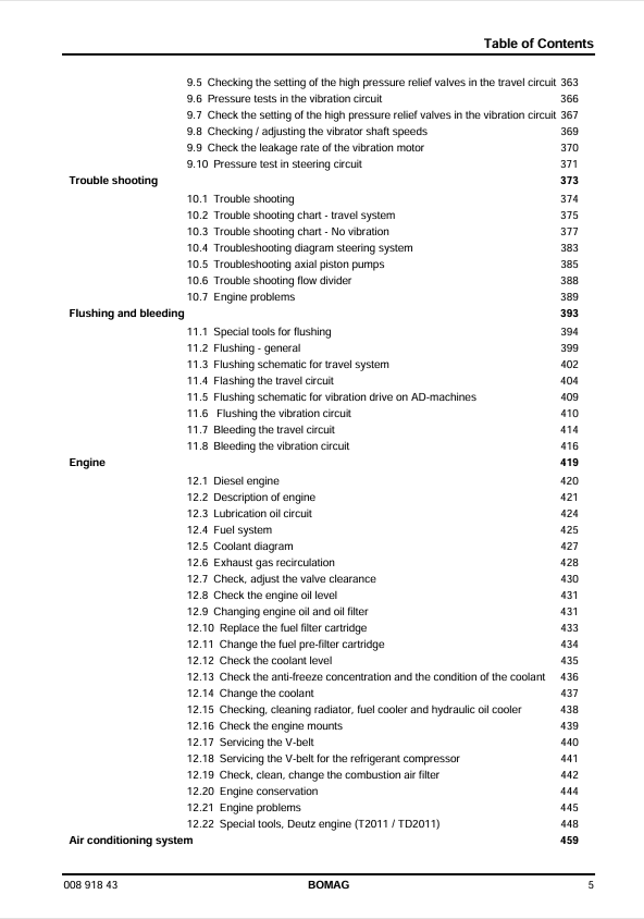 BOMAG BW 154 AD-4 AM Service Manual 00891843 04.2011 PDF
