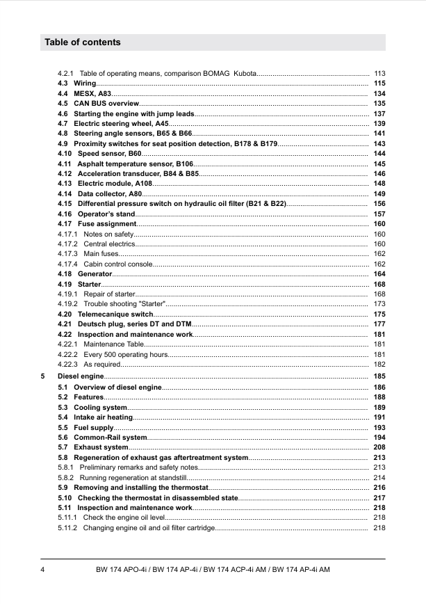BOMAG BW 174 AP AM-4F Roller Training Manual 06.2017 PDF