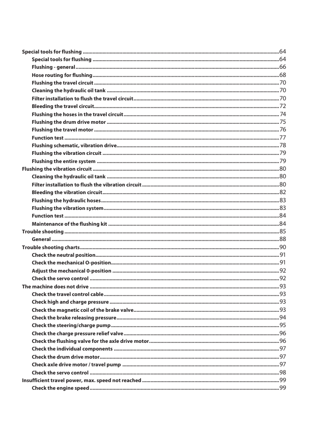 BOMAG BW 177 PDH-4 Instructions Service Repair Manual 0852794 PDF