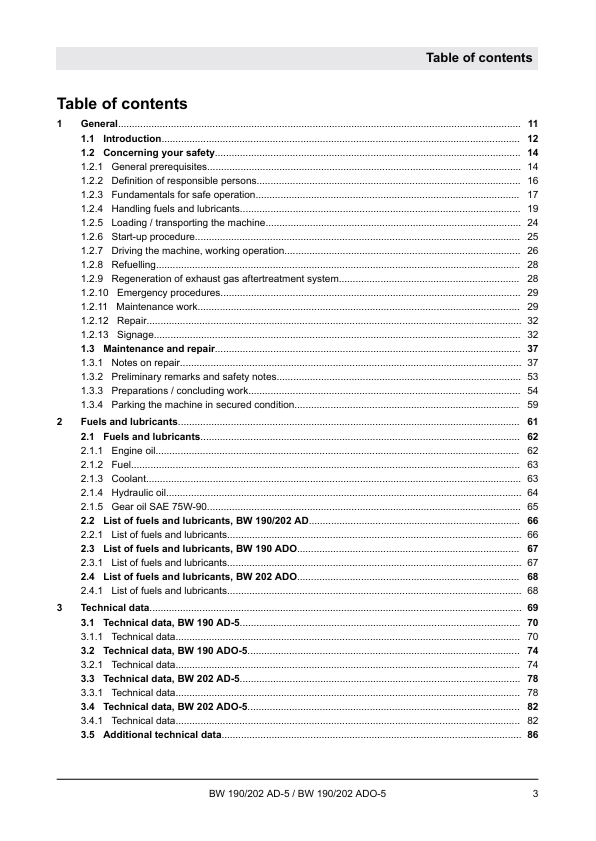 BOMAG BW 202 ADO-5 Service Manual 00892592 02.2018 PDF
