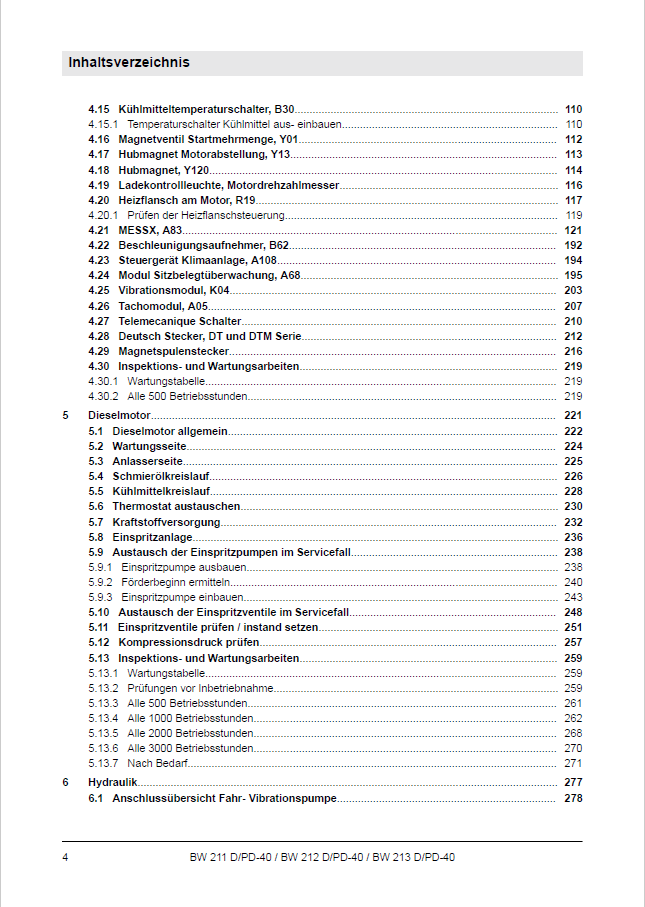 BOMAG BW 213 D-40 PD-40 Service Training Manual (12.2016)