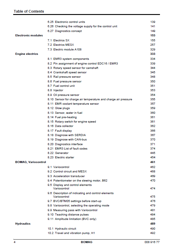 BOMAG BW 213 DH-4 BVC Maintenance & Operation Guide PDF