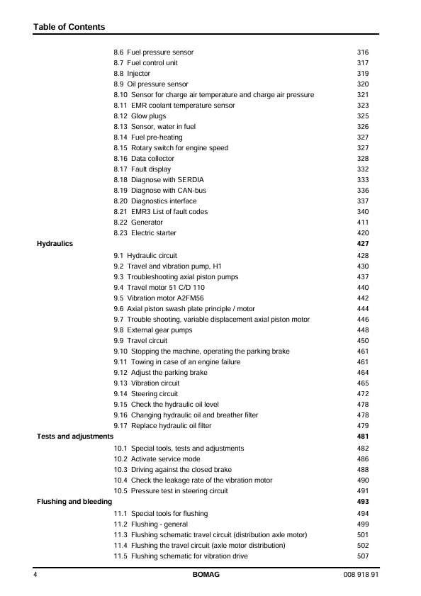 BOMAG BW 213 DH-4, PDH-4 Manual 00891891 08.2012 PDF Download