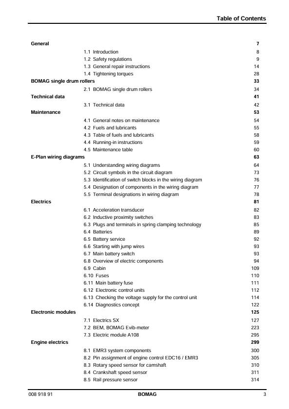 BOMAG BW 213 DH-4, PDH-4 Service Training Manual PDF 08.2012