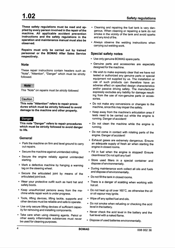 BOMAG BW 213 D, DH, PDH-3 Service Repair Manual PDF