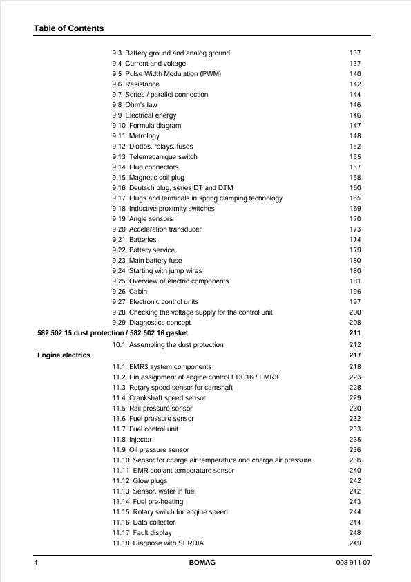 BOMAG BW 226 PDH-4 Repair & Service Manual 11.2010 PDF