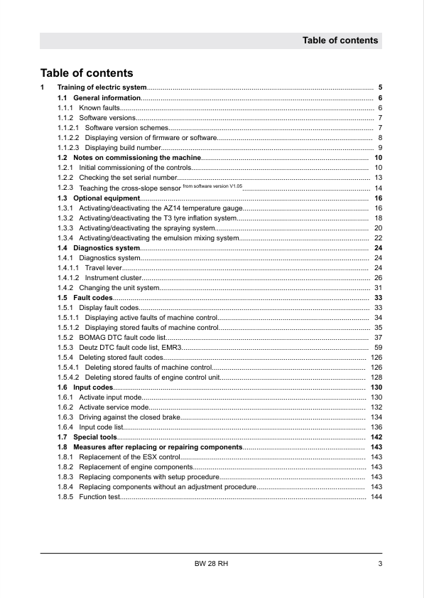 BOMAG BW 28 RH Electric Training Manual 00840197EN PDF Download