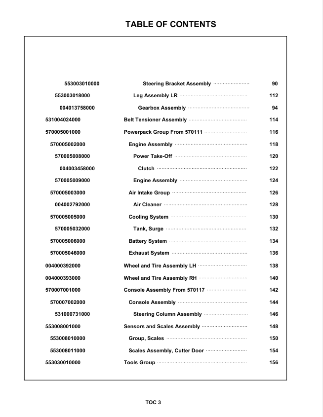 BOMAG RS950 Stabilizer Tier 2 0852923.1008 Parts Catalog PDF