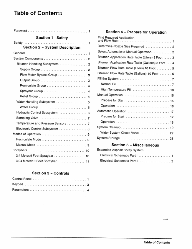 BOMAG RS 500 Spray System Owner & Service Manual PDF