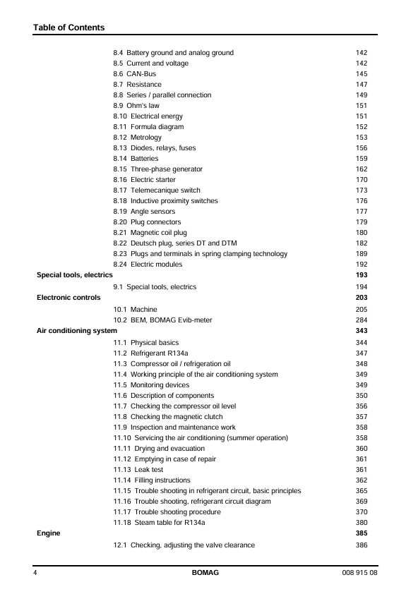 BOMAG Roller BW 174ACP Service Manual 06.2008 PDF